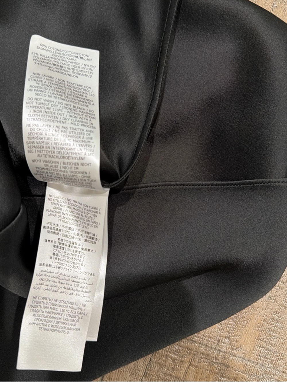 Stella McCartney lace trimmed satin camisole in black - Picture 6 of 7